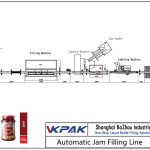 Automatic Jam Filling Line Garis Pengisi Jam otomatis