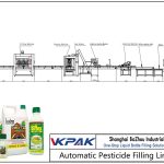 Automatic Pesticide Filling Line Garis Pengisi pestisida otomatis
